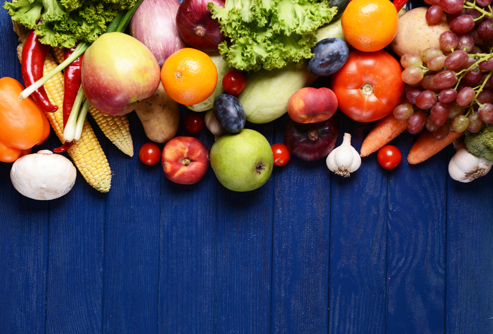 Фото баннера овощи фрукты