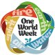 Logo ONe WOrld Week - FIre Earth Water Air Spirit