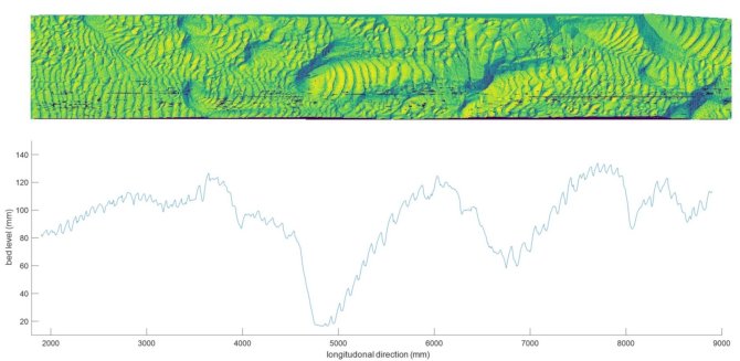 Figure 1. Bedform laser scan