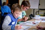 Leerlingen ontwerpen duurzaam schoolplein tijdens Junior Science Lab 'Ontwerp je Schoolplein