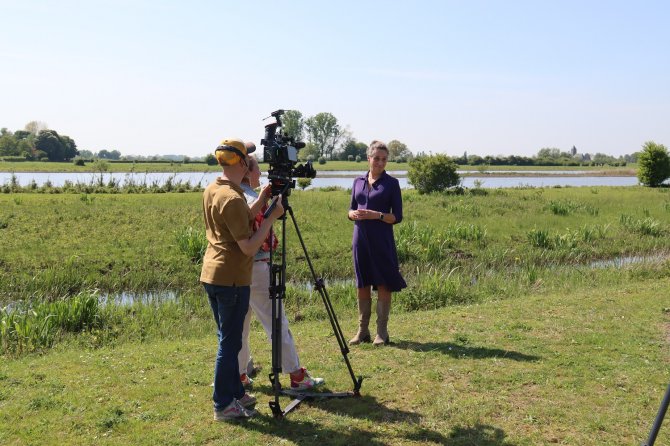 Opname met Liz van Duijn.