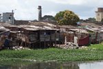 Riverbank shacks in Recife. Photo by Martijn Koster.