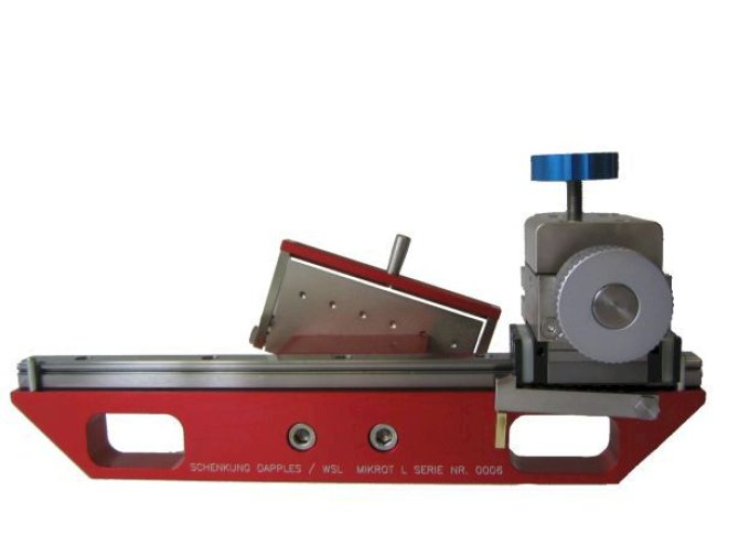 Thin sectioning with a WSL lightweight G.S.L.-1 microtome for wood determination and image analysis