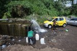 Koke water catchment, where human waste, car washing and agrochemical run-off threaten the water quality and the downstream community