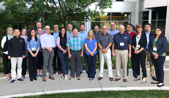 The partners during the Global One Health symposium in 2019