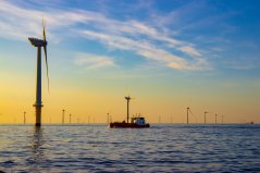 offshore wind energy at the north sea