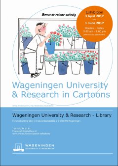 WUR in Cartoons, 3 April until 1 June 2017