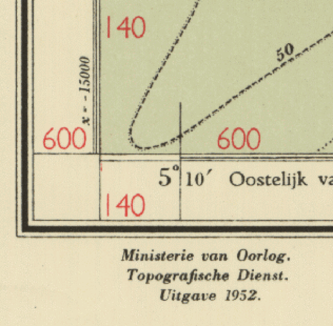 scan topografische kaart