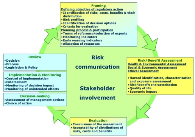 Current SAFE FOODS Risk Analysis Model at a Detailed Level