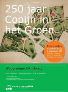 Copijn in het Groen, 4 april t/m 1 aug 2014