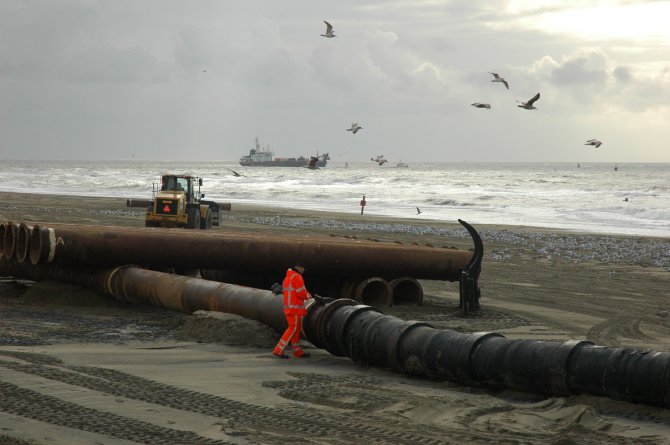 Large-scale extraction of sand from the North Sea could have various ecological consequences.