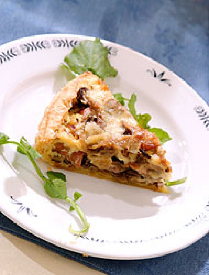 Quiche met meelwormen