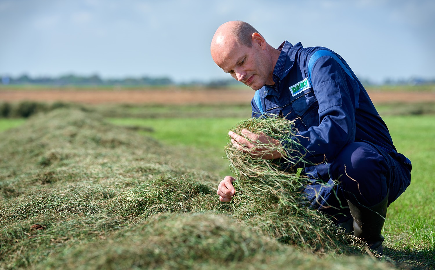 Onderzoeker Andre Bannink op ons innovatiecentrum Dairy Campus