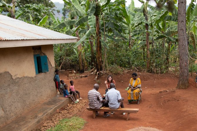 Manon in Uganda | Copyright foto Jurrian Veldhuizen MSc